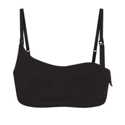 Cotton Jersey Maternity Nursing Scoop Bralette - SIZE SMALL, COLOR SOOT