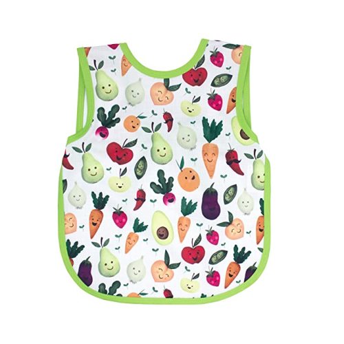BapronBaby Market Fresh Bapron - Soft Waterproof Stain Resistant Bib - Machine Washable - Baby/Toddler (6m-3T)