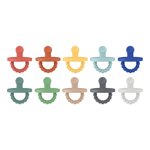 Cutie PAT (0-6m) Pacifier + Teether Value 10 Packs