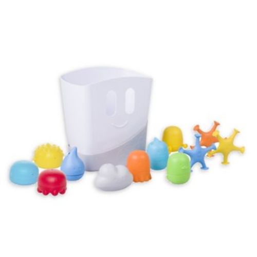 Ubbi® 12-Piece Bath Toy Gift Set in White - MULTI - 12 PIECE