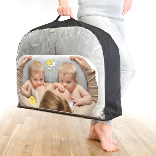 TwinGo Nursing Pillow | Breastfeeding pillow for twins