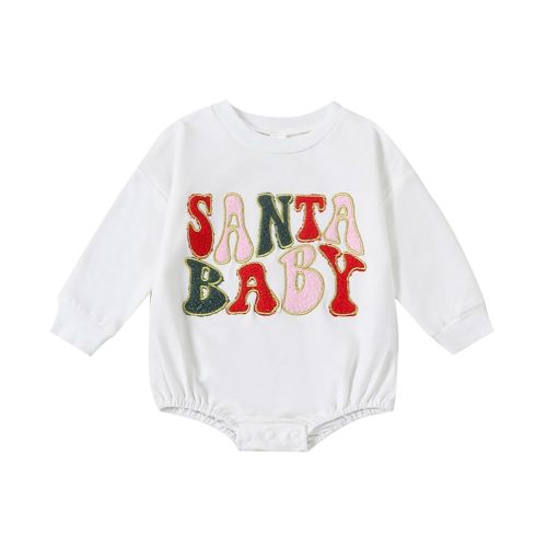 My First Christmas Bubble Romper