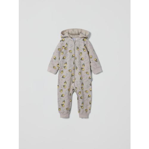 BUSY BUMBLE GOTS HOODED ROMPER (1-12MOS)-32051