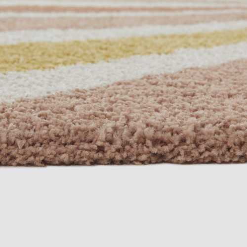 Helia Rainbow Sunrise Shag Area Rug