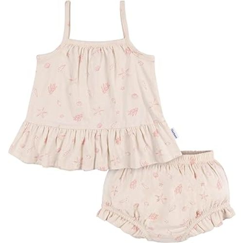 Gerber Baby-Girls Sleeveless Tunic Top And Diaper Cover Set