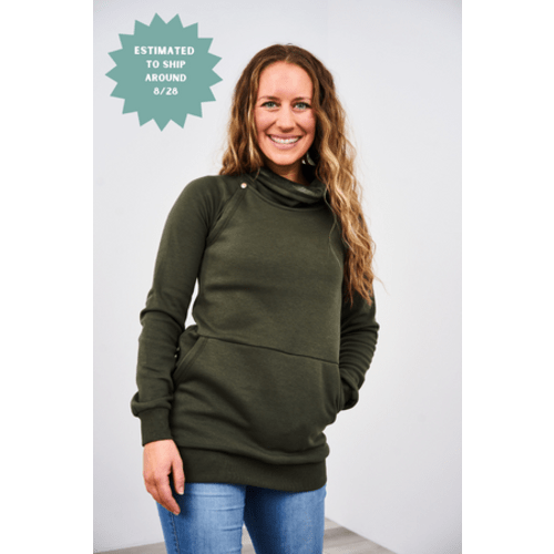 Latched Mama Harbor Snap Nursing Pullover