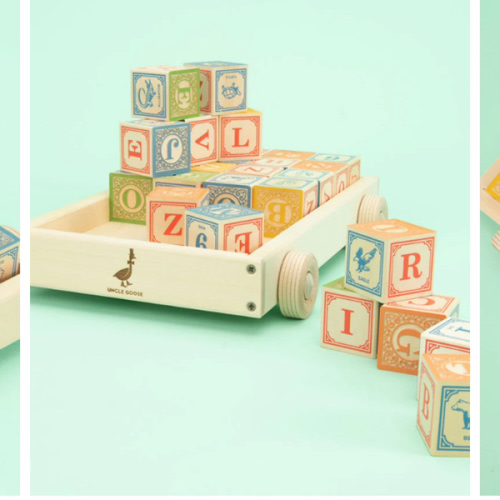 Uncle Goose Classic ABC Blocks | Oliver and Gray