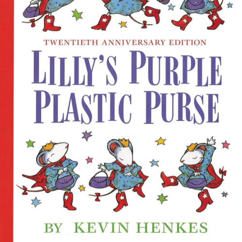 Lilly's Purple Plastic Purse