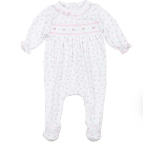 Juliette's Classics Smocked Footie