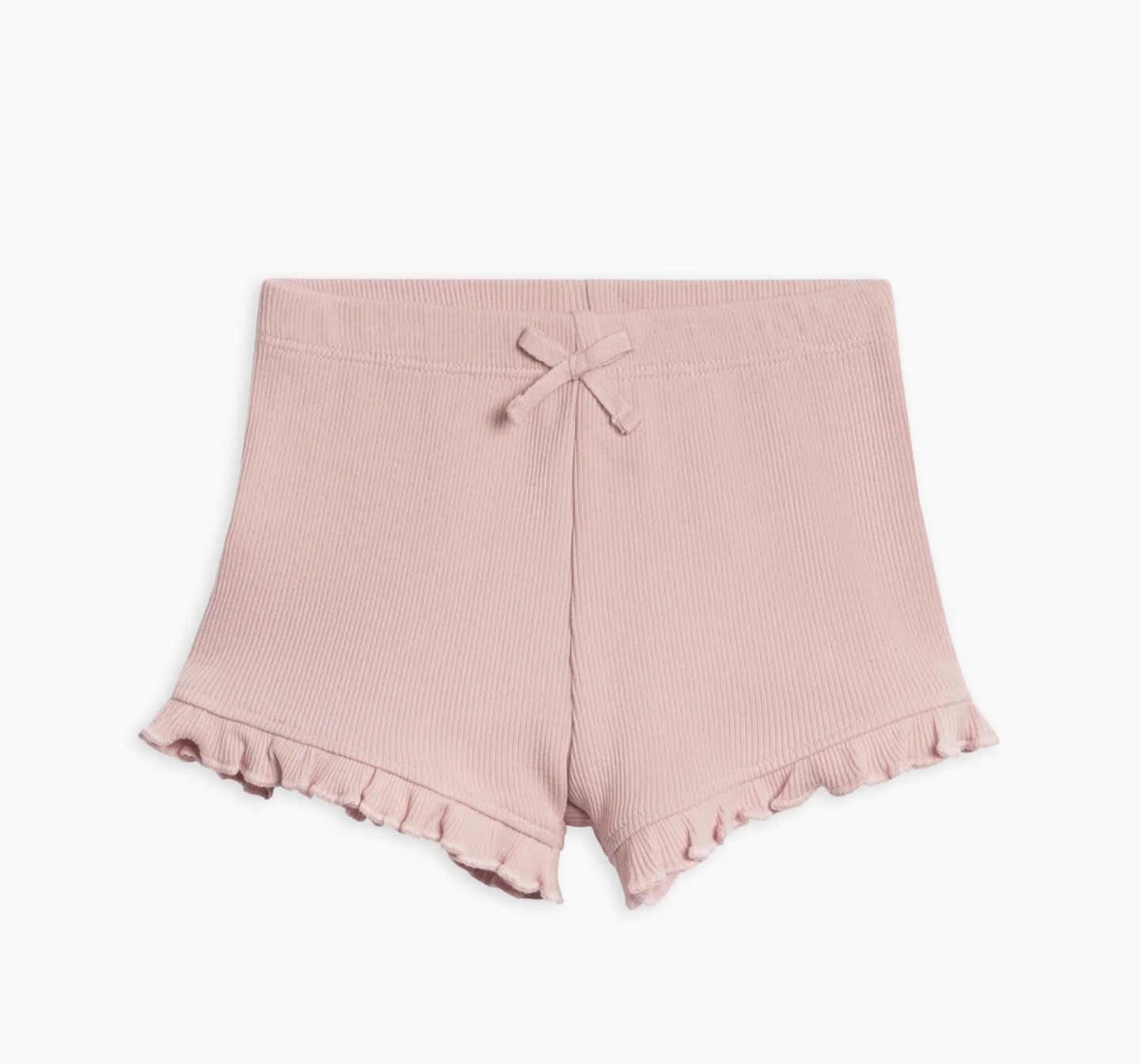Kendi | Lydia Ribbed Ruffle Shorts 12-18M