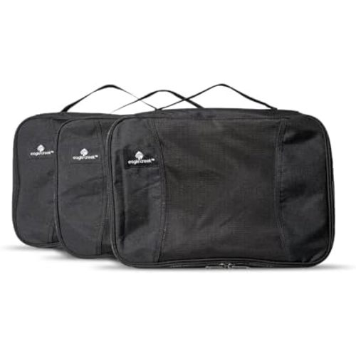 Eagle Creek Pack-It Original Packing Cubes for Travel Set - Durable, Ultra-Lightweight Suitcase Organizer Bags with 2-Way Zippers & Grab Handles