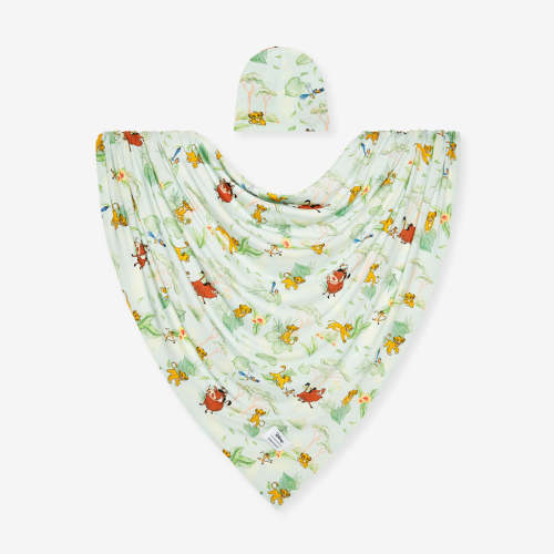 Disney Simba & Friends Swaddle Beanie Set