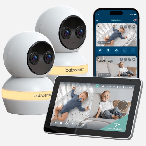 NEW Babysense Touch™ | Smart WiFi Baby Monitor With 7" Touchscreen (2