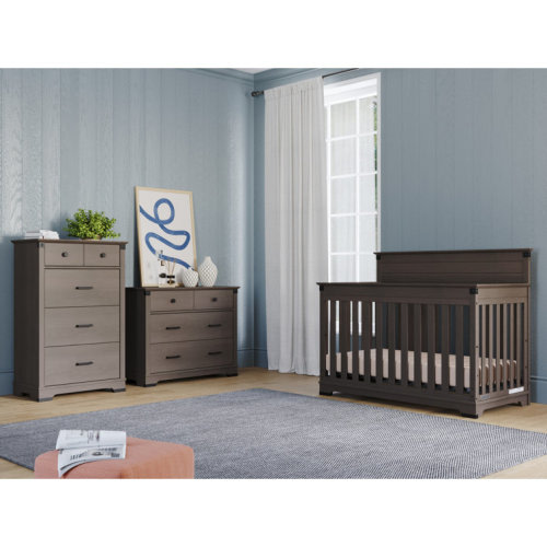 Redmond 3 Piece Nursery Set - Dapper Gray