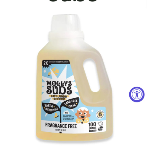 Baby Liquid Laundry Detergent – Molly’s Suds