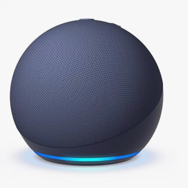 Amazon Echo Dot (newest model) - Vibrant sounding speaker, Designed for Alexa+, Great for bedrooms, dining rooms and offices, Deep Sea Blue