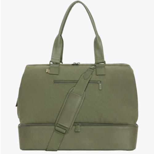 Diaper Bag BÉIS 'The Weekender' in Olive - Olive Green Duffle Bag & Weekend Bag