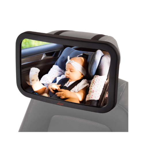 Shynerk Baby Car Rear Facing Mirror (Black)