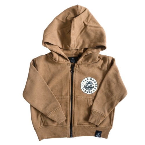Brown Little Surfer Dude Hoodie