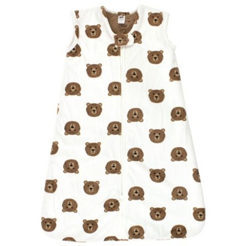 Hudson Baby Infant Boy Plush Faux Fur Sleeping Bag, Wearable Blanket, Brown Bear, Size: 0-6 months