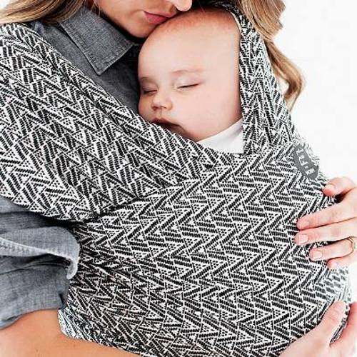 MOBY Petunia Pickle Bottom x Moby Wrap Evolution Baby Wrap Carrier in Starry Nights of Salvador