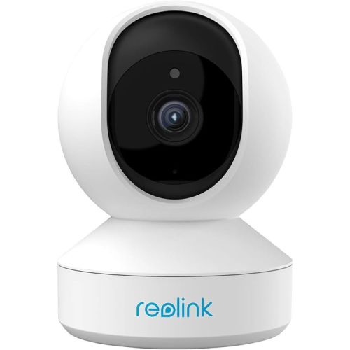 REOLINK 2K Indoor Security Camera, E1 Plug-in 2.4G WiFi Camera Wireless for Baby/Pet Monitor with Phone app, 360 Degree Pet Camera with Person/Pet Detection, Night Vision, 2-Way Talk, Local Storage