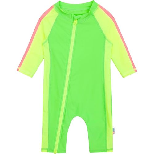SwimZip Boys' Long-Sleeve UPF 50+ Swimsuit for Baby, Toddler, & Little Boys