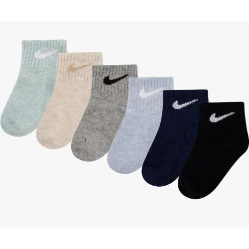 Nike Swoosh Baby/Toddler Ankle Socks (6 Pairs). Nike.com