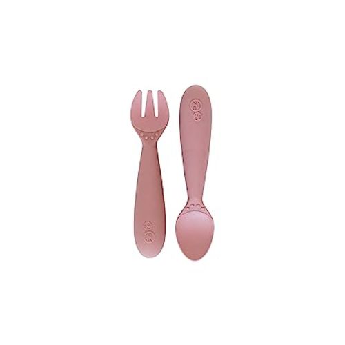 WeeSprout Silicone Spoons (Set of 3), Size: Pink, Purple, Yellow