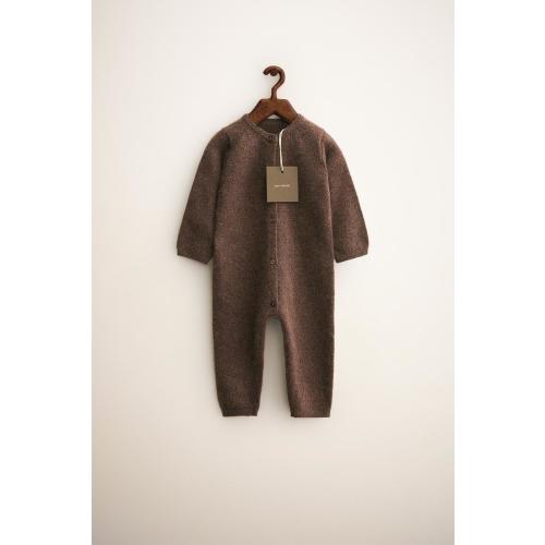 ZARA TIMELESS - 100% CASHMERE LONG JUMPSUIT - Brown | ZARA United States