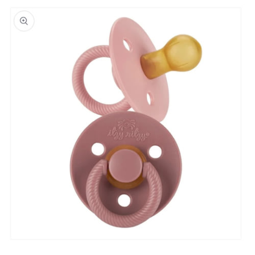Natural Rubber Pacifier 0-6m | Itzy Ritzy® | ItzyRitzy.com