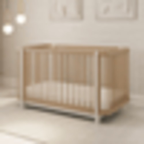 The Milan Crib: 3-in-1 Convertible Bassinet, Crib & Bed - Nurture&