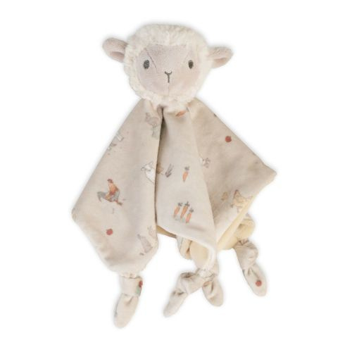 The Little Linen Co. Lovie Comforter Farmyard Lamb