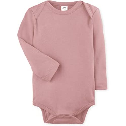 Colored Organics - Organic Cotton Baby Bodysuit - Long Sleeve Infant One Piece