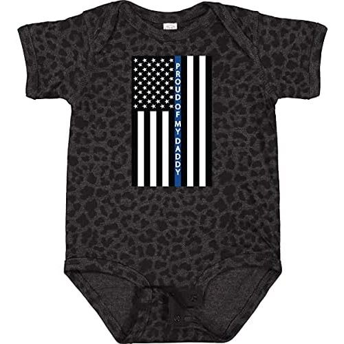 inktastic Police Officer Daddy Law Enforcement Baby Bodysuit
