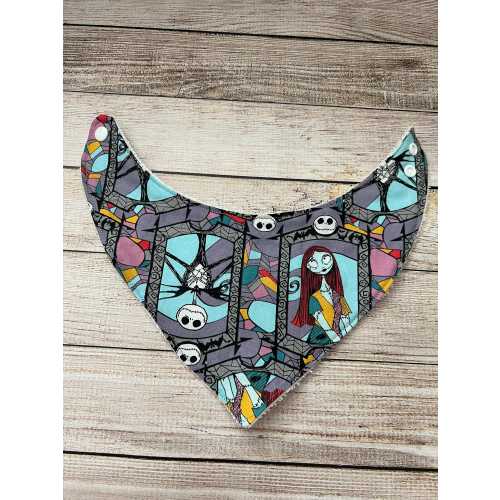 6-12 Month-Nightmare Before Christmas Bandana drool bib