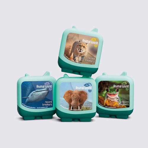 Animal World Record Breakers Clever Tonies - 4 Pack