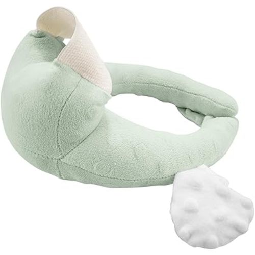 kornsurte Bottle Holder Pillow, Ergonomic Bottle Feeding & Breastfeeding Pillow,Nursing Support Cushion for Mom, Reduce Strain on arms and Back (Green)