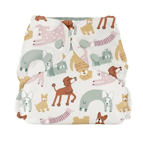 Esembly Cloth Diaper Cover - Off-Leash, Size 1 (7-17lbs)