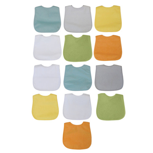 Parents Choice Neutral Bibs, 13-Pack, Super Value Pack