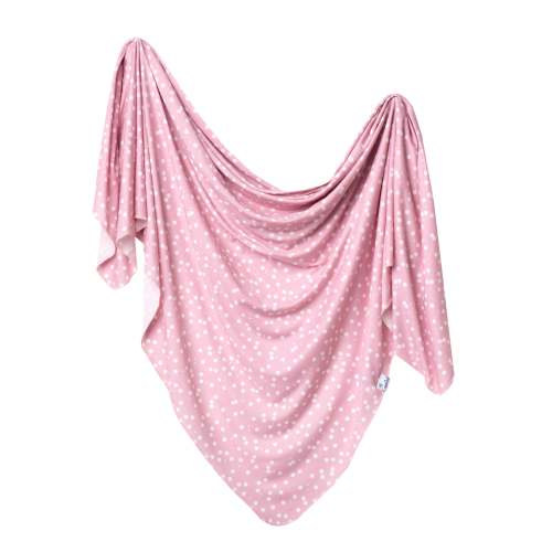 Knit Swaddle Blanket - Lucy