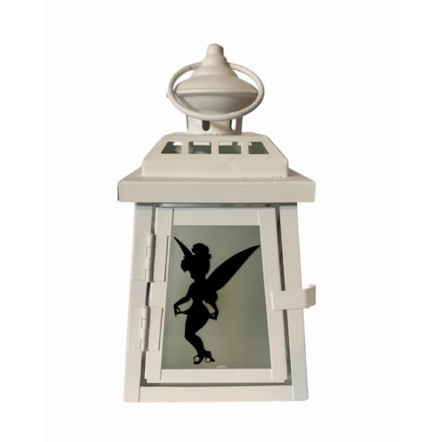 TINKERBELL Silhouette White LED Metal Lantern Choice of - Etsy