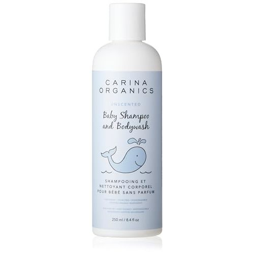 Carina Organics Unscented Baby Shampoo & Body Wash