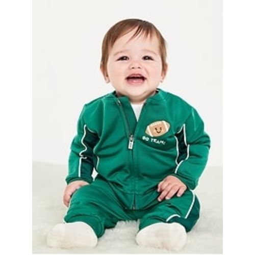 Full-Zip Embroidered Jacket and Joggers Set for Baby | Old Navy