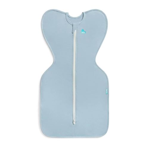 Love to Dream Swaddle, Baby Sleep Sack, Swaddle Up Self-Soothing Swaddles for Newborns, Get Longer Sleeps, Snug Fit Helps Calm Startle Reflex, Lite 0.2 Tog Sleep Sack, 13-19 lbs, Soft Blue