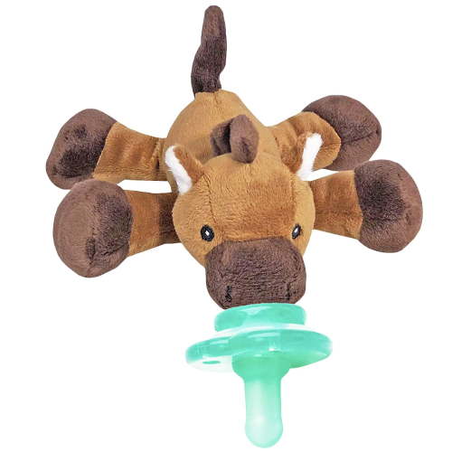 Nookums Paci-Plushies Buddies - Horse Pacifier Holder