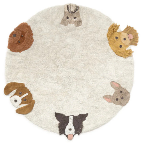 WASHABLE RUG DOGS