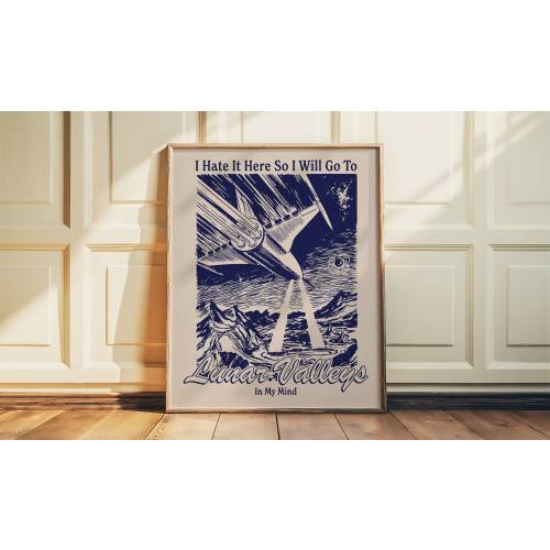 I Hate It Here by Taylor Swift Poster Print