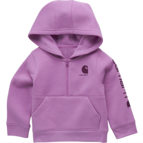 Baby Girls' Carhartt Logo 1/2 Zip Pullover | SCHEELS.com