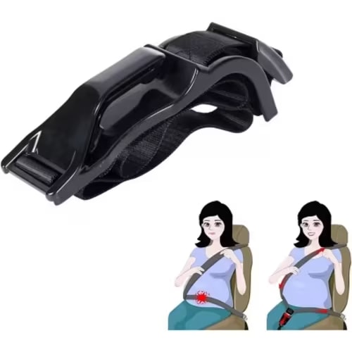 Pregnancy Seat Bump Strap - Black